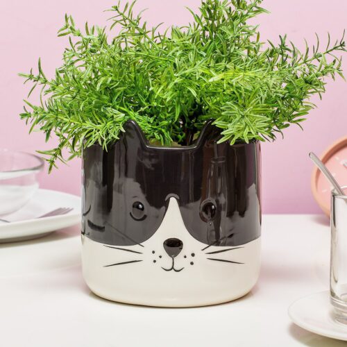 Dieren Bloempot - Kat