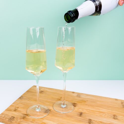 Diamant Champagneglas (set Van 2)