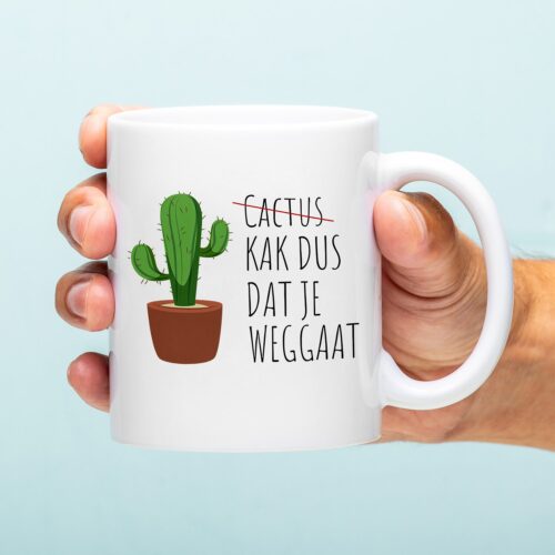 Mok Cactus Dat Je Weggaat