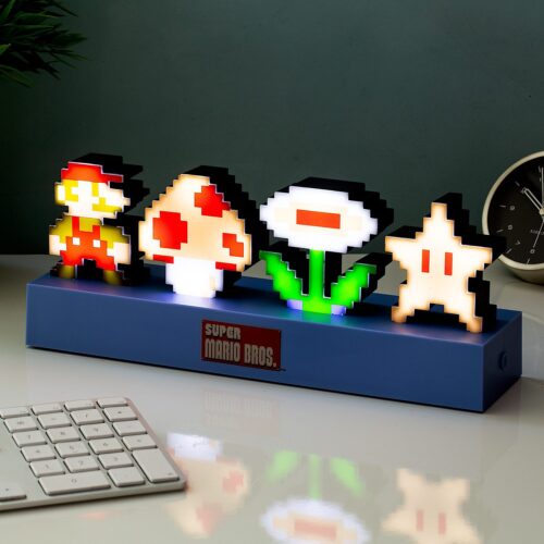 Nintendo Super Mario Bros Icons Lamp