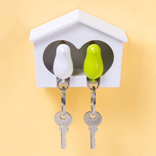 Sparrow Duo Sleutelhanger - Groen