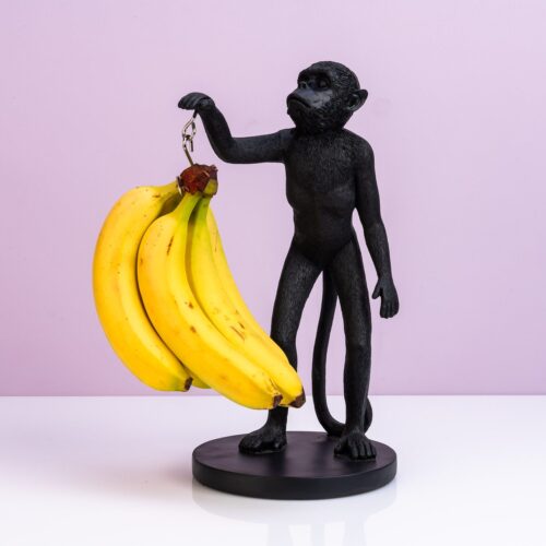 Aap Banaanhouder - Zwart