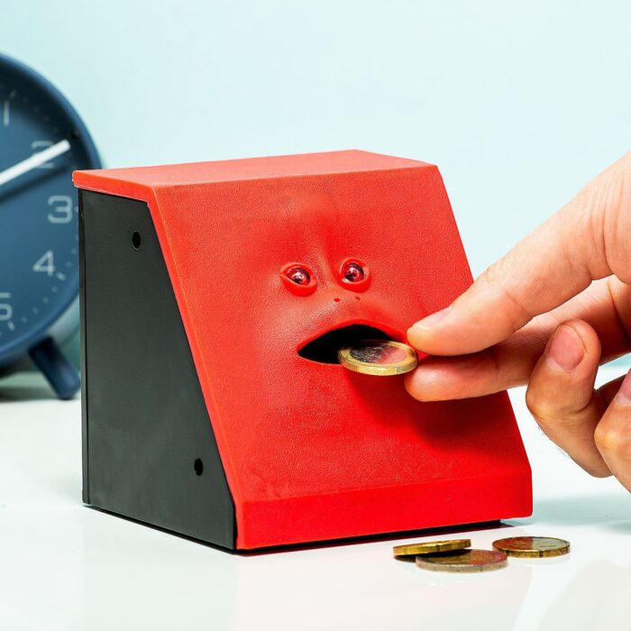 Face Bank Spaarpot - Rood