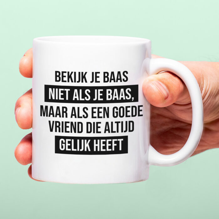 Mok Bekijk Je Baas Niet Als Je Baas