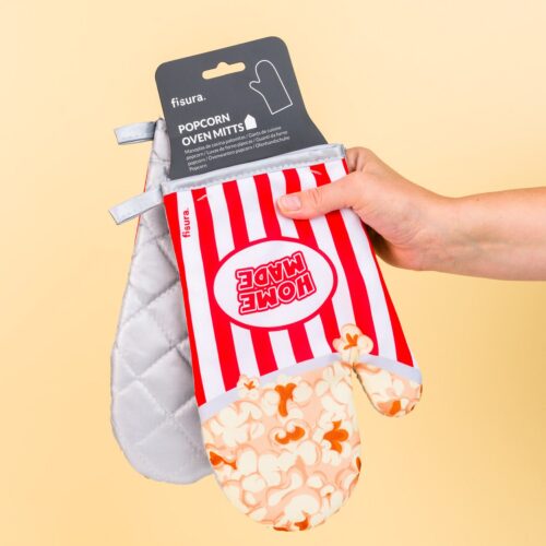 Popcorn Ovenwanten (set Van 2)