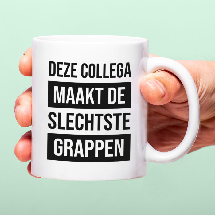 Mok Deze Collega Maakt De Slechtste Grappen