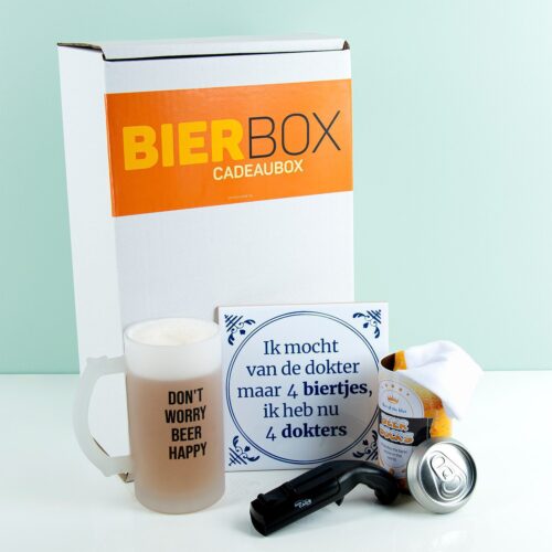 Cadeaubox Bier Borrelpakket