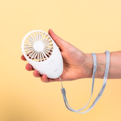 Draagbare Mini Ventilator Met Ledverlichting