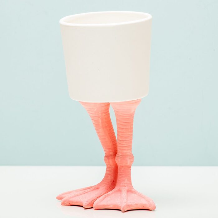 Bloempot Met Flamingopoten - Groot