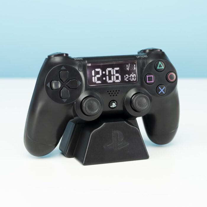 Playstation Controller Wekker - Zwart